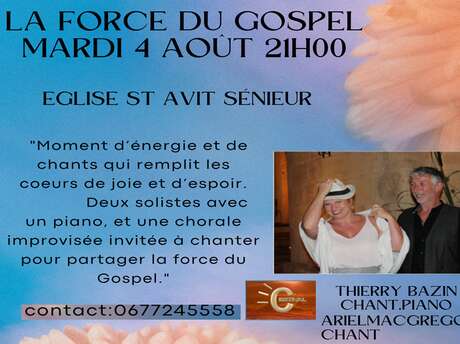 Concert La force du Gospel