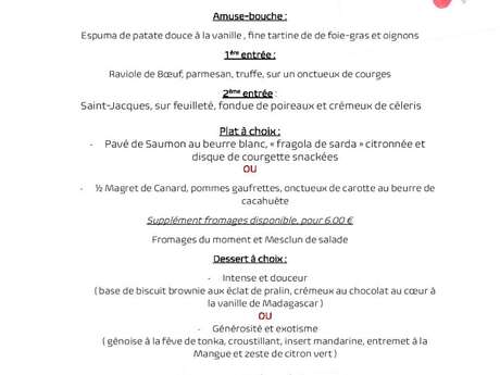 Saint-Valentin au Restaurant le Cilaos