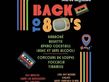 Back to 80's - soirée déguisée