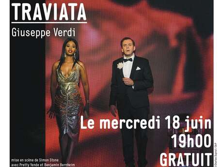 Diffusion d’une captation de l’opéra La Traviata