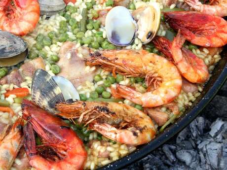 Repas paella