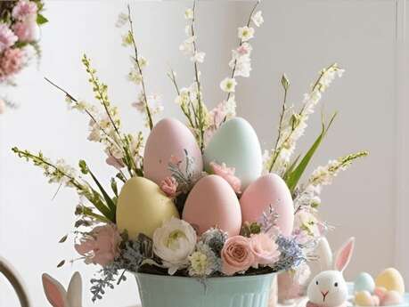 Atelier - Art floral : arbre de pâques