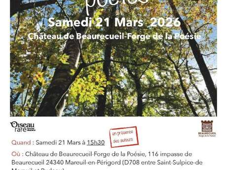 Printemps des Poètes: parcours poésie en forêt