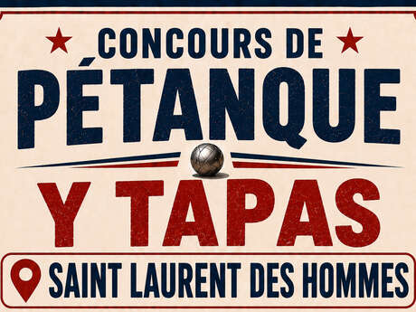 Concours de pétanque y Tapas