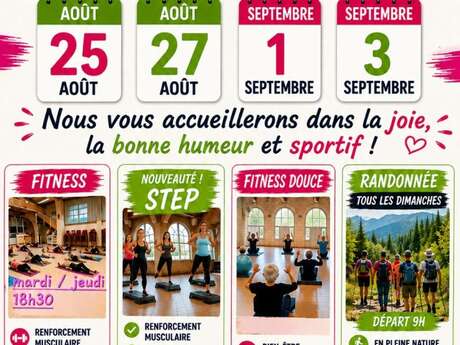 Journées portes ouvertes sport