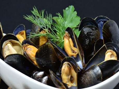 Repas moules-frites