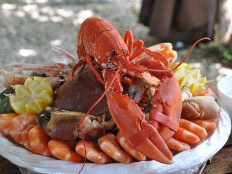 Repas fruits de mer