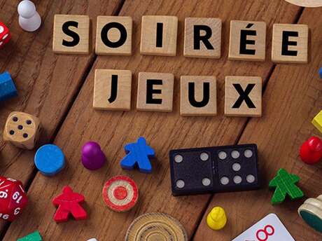 Soirée jeux en famille (dès 8 ans)