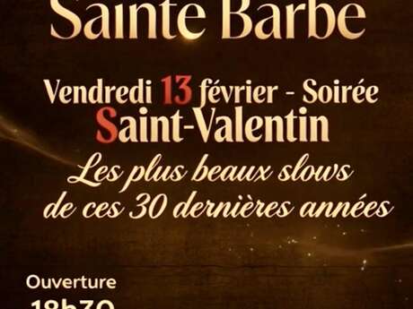 Soirée Saint-Valentin