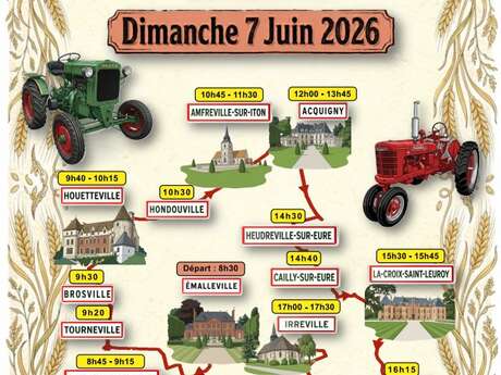 Exposition de tracteurs anciens