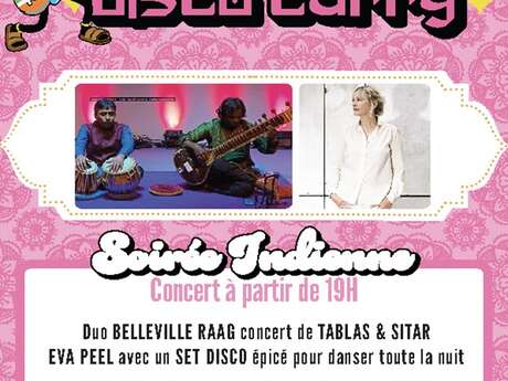 Soirée indienne Disco curry