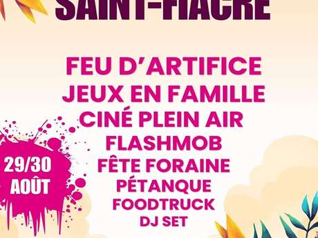 Feu d'artifice - Fête de la Saint-Fiacre
