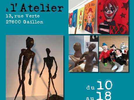 Exposition des élèves d'arts plastiques