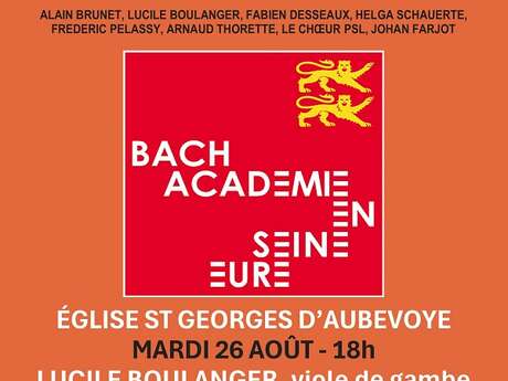 Récital de Lucile Boulanger - Bach Académie