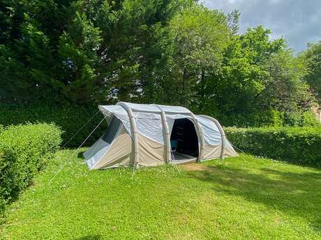 Tentes équipées _ camping Léry-Poses en Normandie