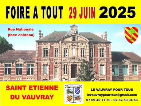 Foire à tout - Saint-Étienne-du-Vauvray