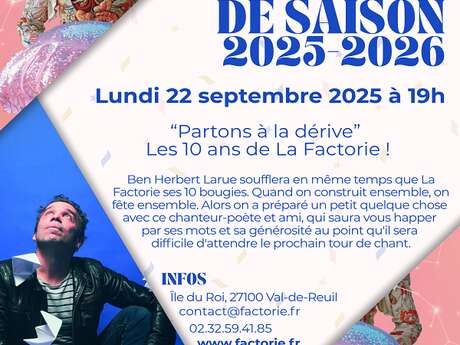 Ouverture de saison à La Factorie