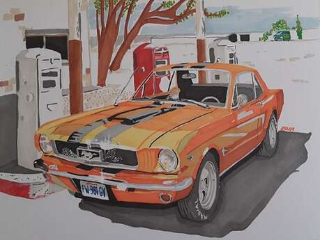 Exposition de peintures de l’artiste Eric Bauer