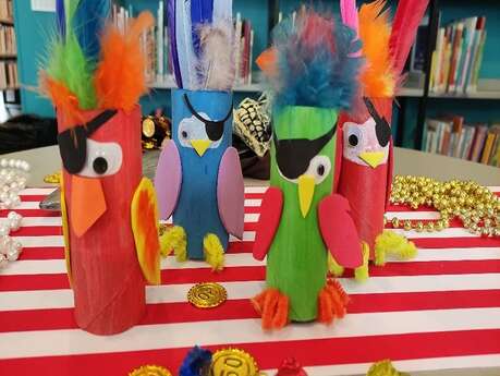 Atelier création Perroquet du capitaine dès 7 ans