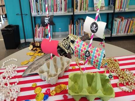 Atelier création Bateau pirate de 5 à 7 ans