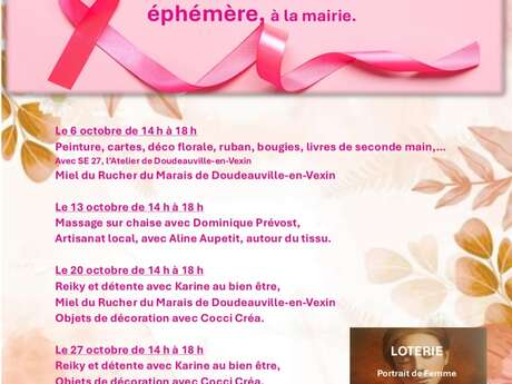 Octobre Rose - Boutique éphémère