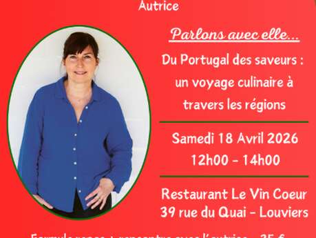 Déjeuner avec l’autrice Sylvie Da Silva