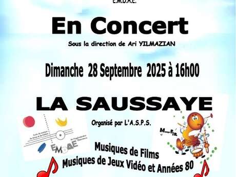 Concert avec l'Orchestre Les Manqu' Pas d'R