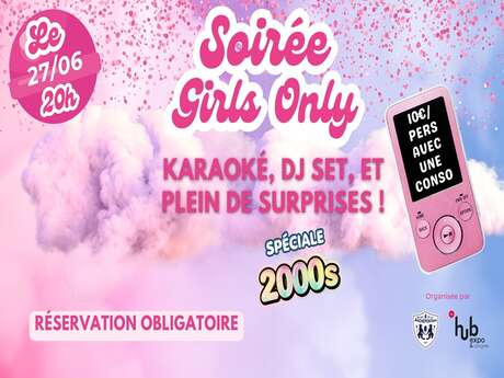 Soirée girls only à partir de 18 ans