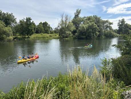Descente de l’Eure en canoë - Un été sur Berges