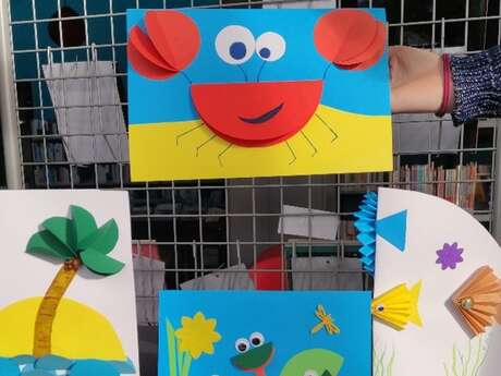Atelier de fabrication Carte de vacances 3D dès 8 ans