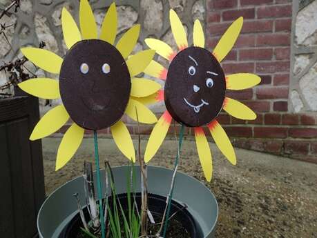 Atelier Fleur du soleil de 4 à 6 ans