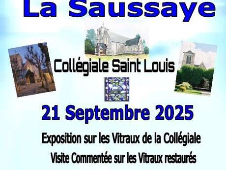 Exposition des vitraux de la Collégiale Saint-Louis - Journées européennes du patrimoine