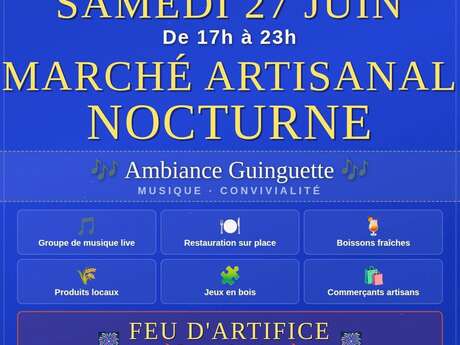Marché artisanal nocturne