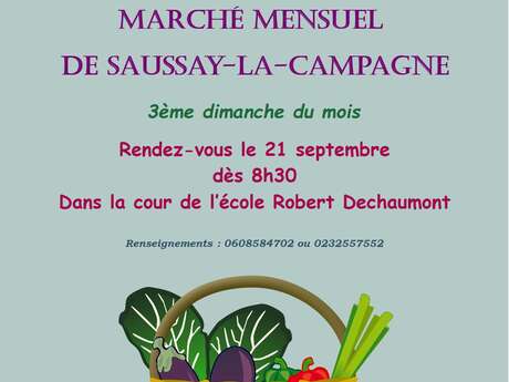 Marché de Saussay-la-Campagne