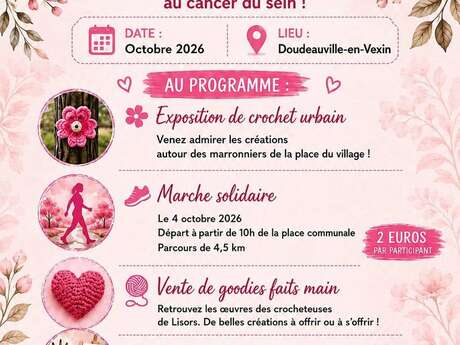 Octobre Rose à Doudeauville-en-Vexin