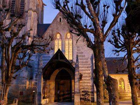 Exposition sur les vitraux de la collégiale - Pierres en Lumières