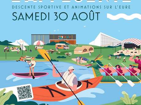 Course de canöe l'Affluente et fête de l'eau