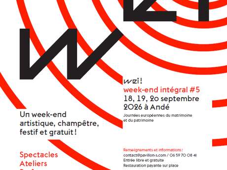 Spectacles : WEI ! Week-end intégral - Journées européennes du patrimoine