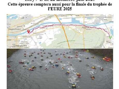Compétition Nage en eau vive finale du Championnat de Normandie et la finale du Trophée de l'Eure 2025