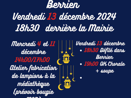 Fête des Lumières à Berrien.