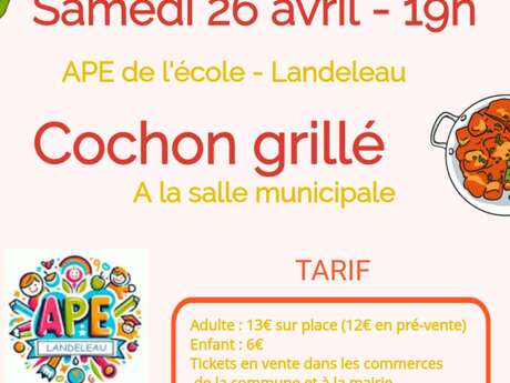 Cochon grillé