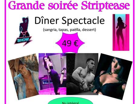 Grande Soirée Striptease à Berrien. Grande Soirée Striptease à Berrien.