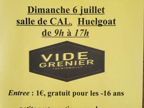 Vide Grenier au CAL à Huelgoat. Vide Grenier au CAL à Huelgoat.