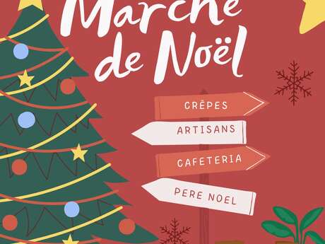Marché de Noël à l'EHPAD Mont Le Roux à Huelgoat.