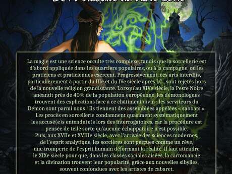 Conférence : Mythes et réalités autour de la sorcellerie à la Librairie-Café l'Autre Rive à Berrien. Conférence : Mythes et réalités autour de la sorcellerie à la Librairie-Café l'Autre Rive à Berrien.