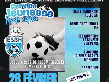 Tournoi Futsal à HUELGOAT.