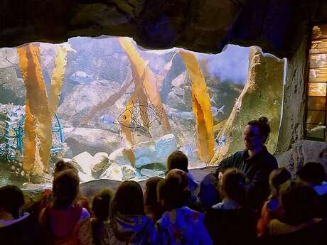 Visite guidée des aquariums d'Aquashow