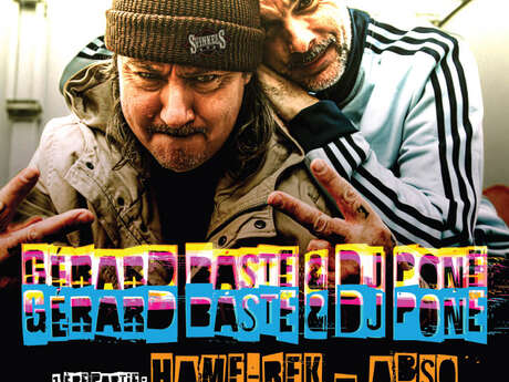 Concert de Gérard Baste et DJ Pone au Parc de la Roche Verte à Huelgoat.