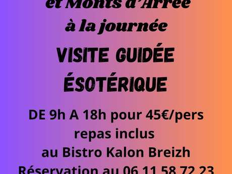 Visite guidée Esotérique dans la Forêt de Huelgoat et dans les Monts d'Arrée avec Yann Serre.