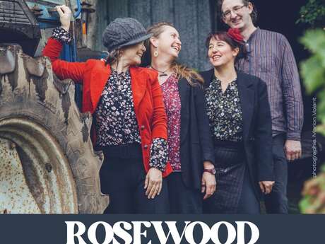 Concert de Rosewood à la Librairie-Café l'Autre Rive à Berrien.